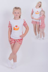 Детская пижама ДК 23 Клубничка Family look